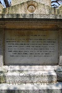 Hong Kong Cemetery - Batter, 